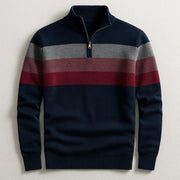 Sweter Elston Heritage z zamkiem na ćwierć