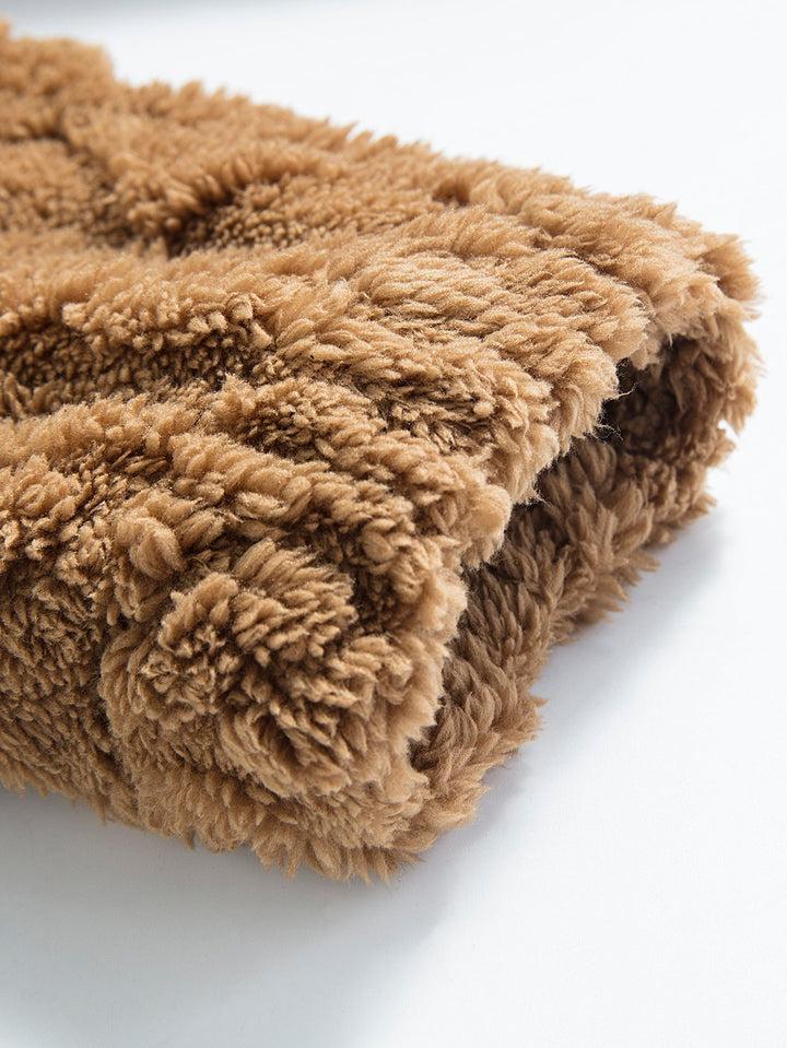 Bluza z kapturem Velinor Jacquard Teddy