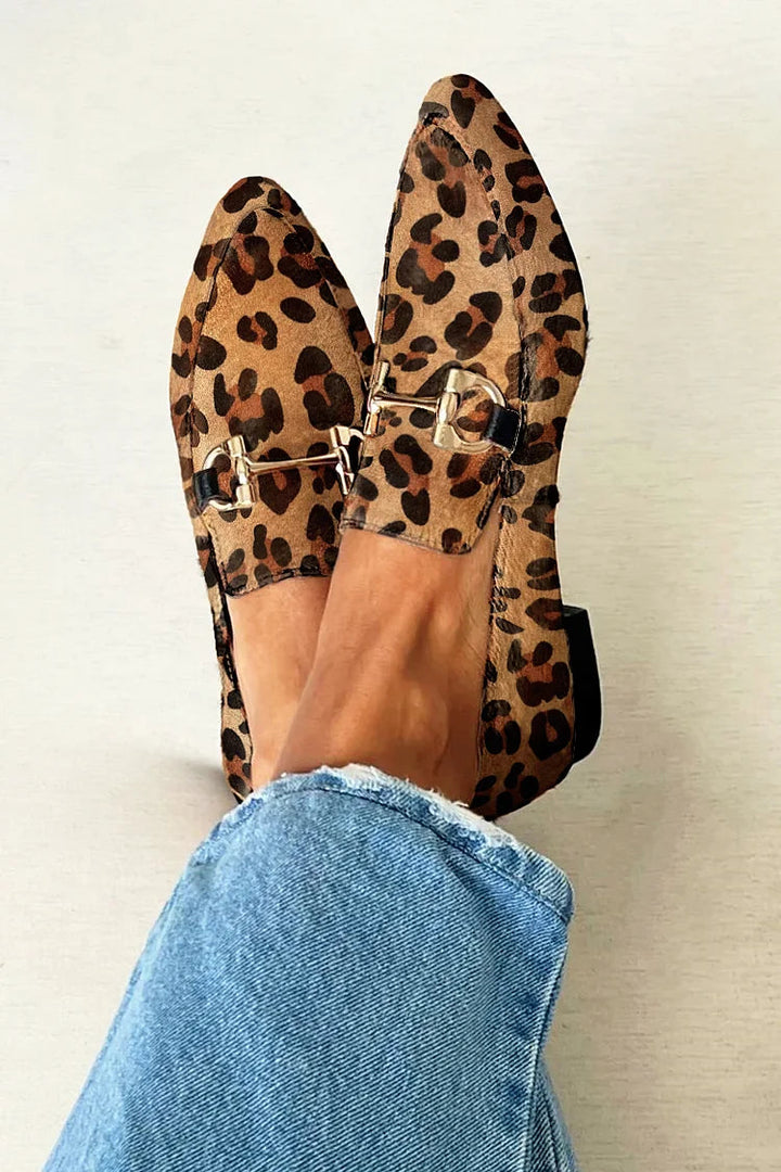 Léonora | Mocassins Léopard Chic