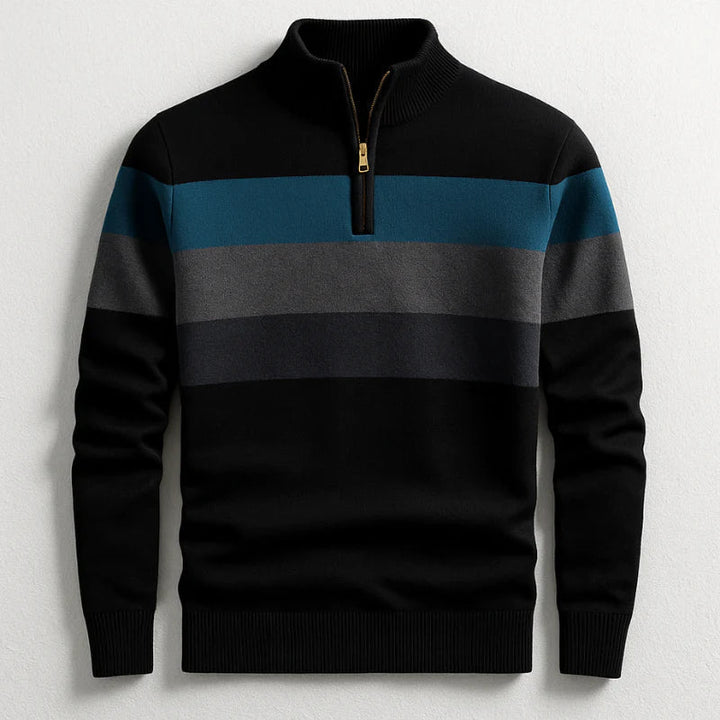 Sweter Elston Heritage z zamkiem na ćwierć