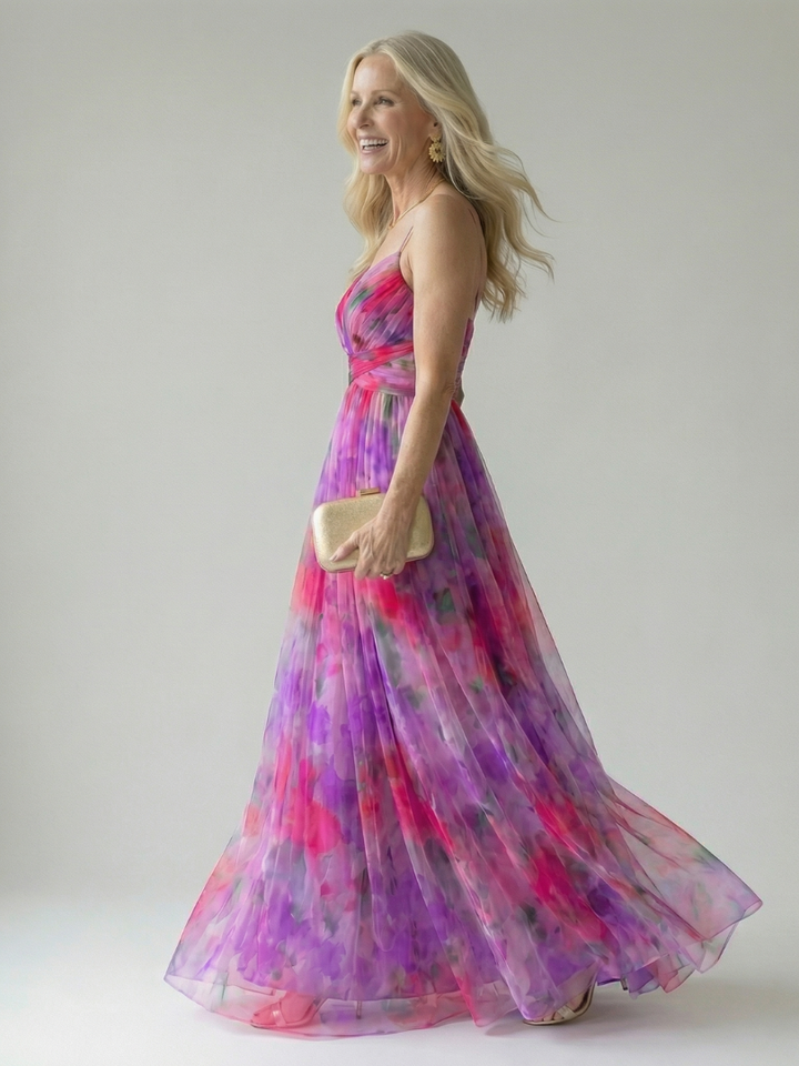 Irena | Robe Maxi Croisée