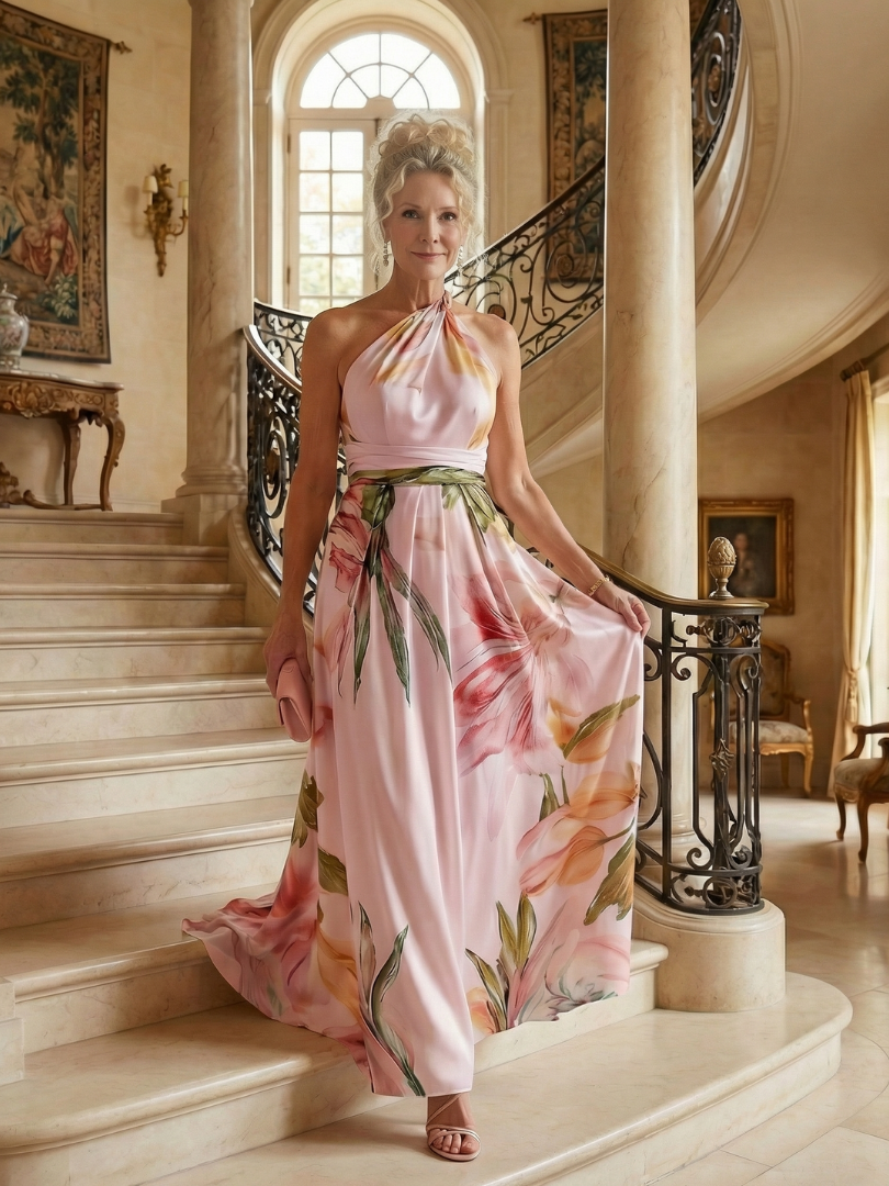 Emilia | Robe Maxi Fleurie