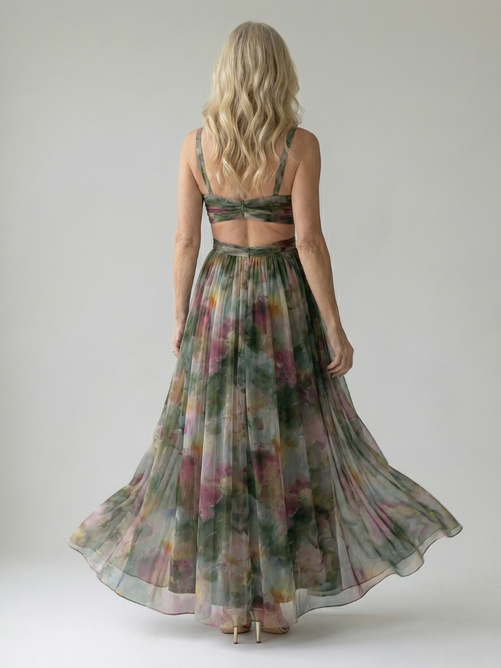 Irena | Robe Maxi Croisée