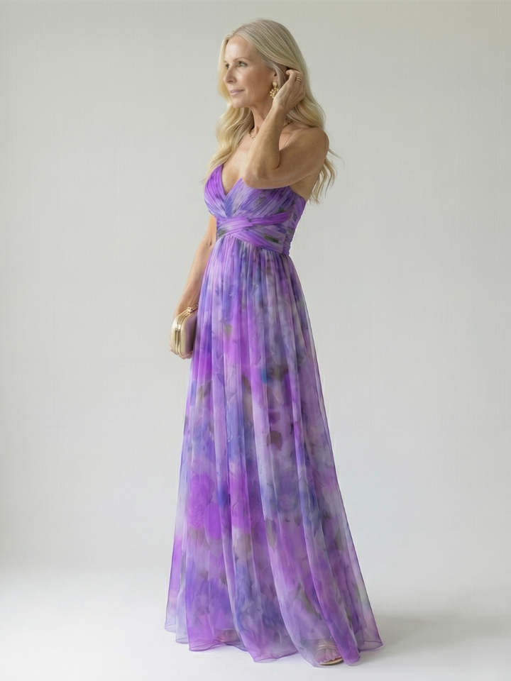 Irena | Robe Maxi Croisée