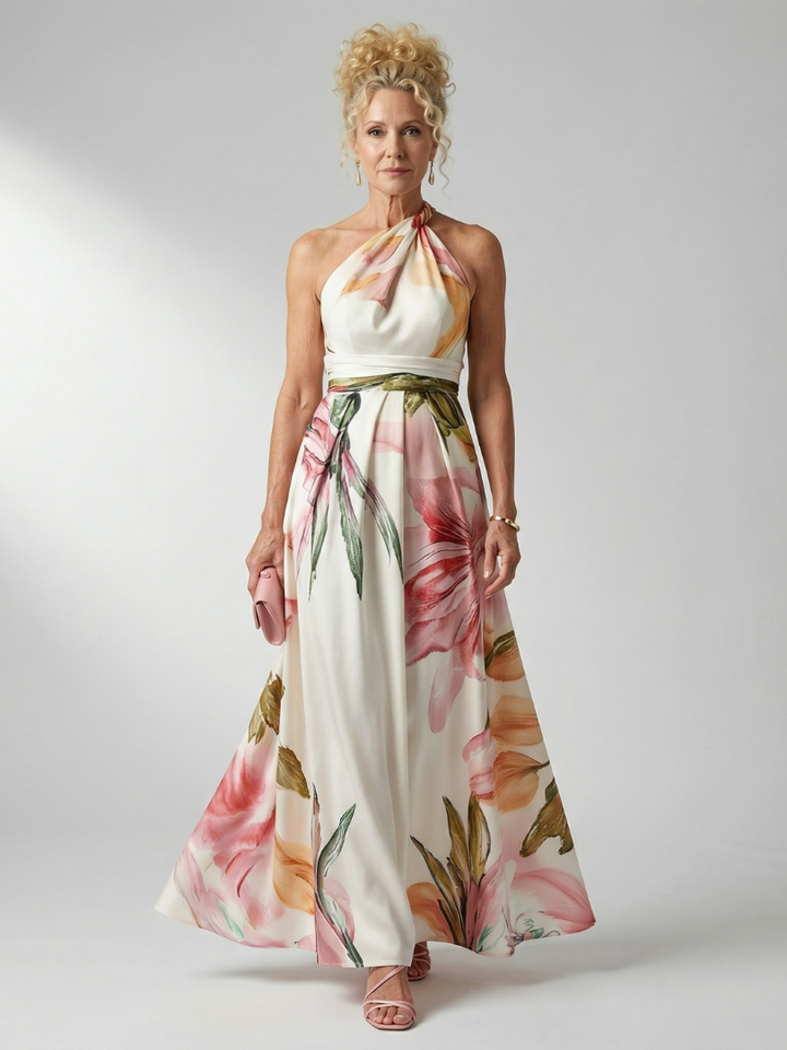 Emilia | Robe Maxi Fleurie