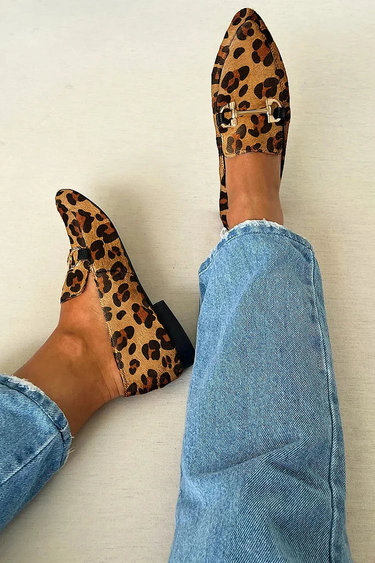 Léonora | Mocassins Léopard Chic