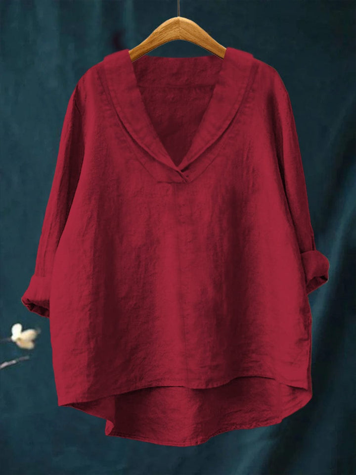 Hortense | Blouse Col V Fluide