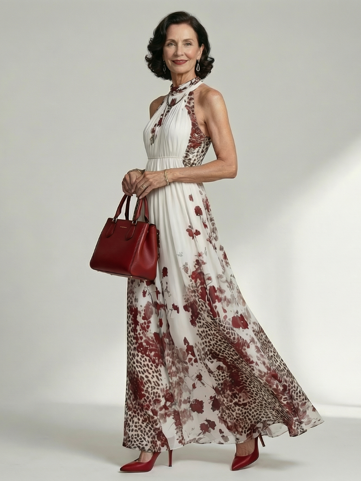 Grażyna | Robe Maxi Plissée