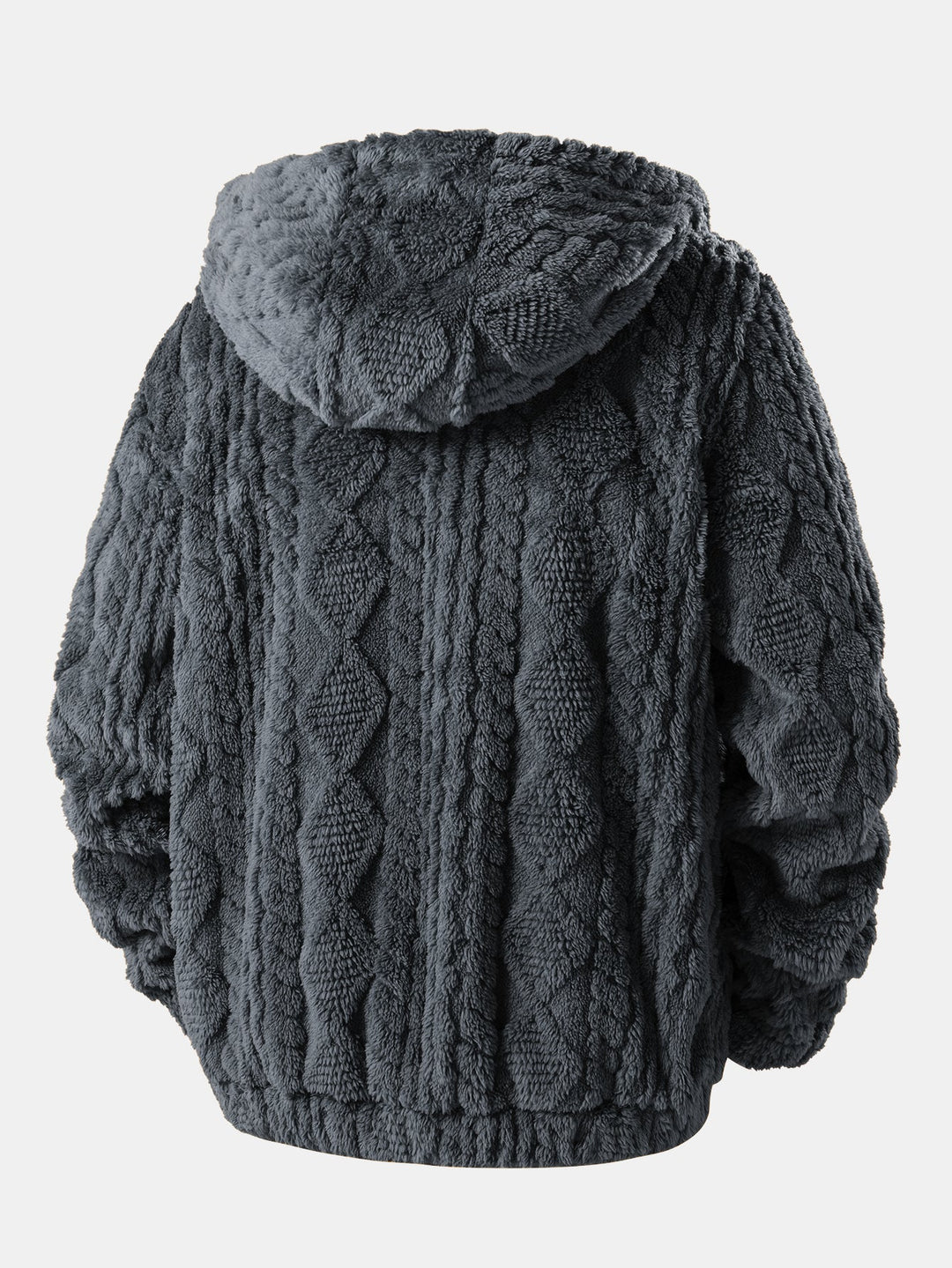 Bluza z kapturem Velinor Jacquard Teddy