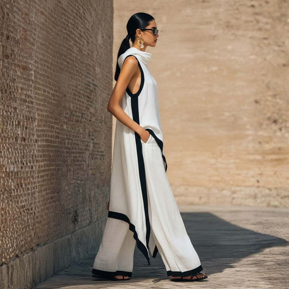 Leonora | Ensemble élégant en lin