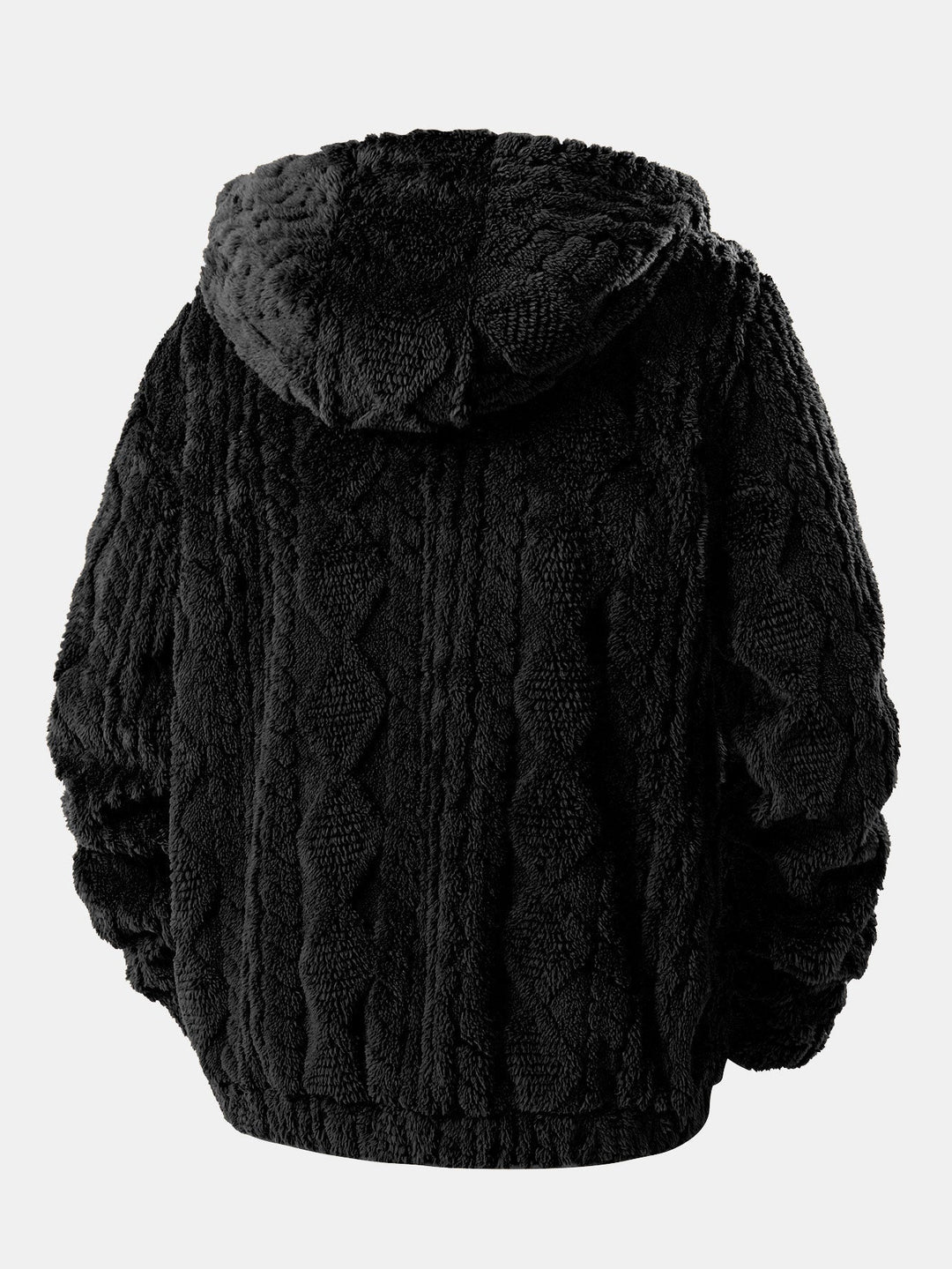 Bluza z kapturem Velinor Jacquard Teddy