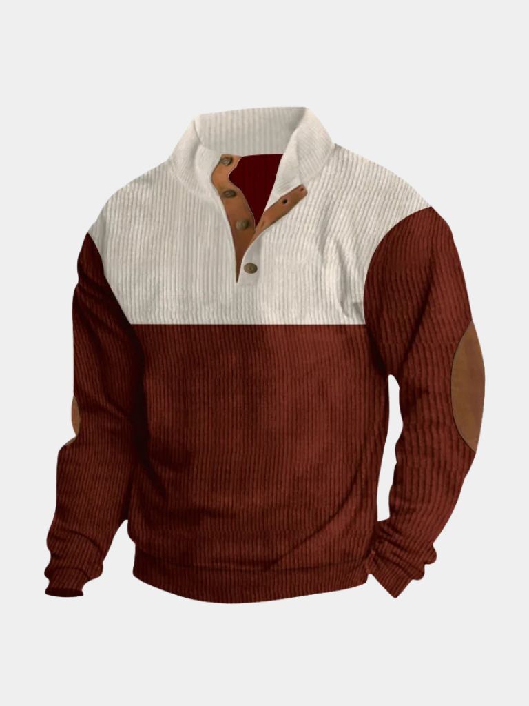 Rowen™ | Retro Polar z Wysokim Kołnierzem