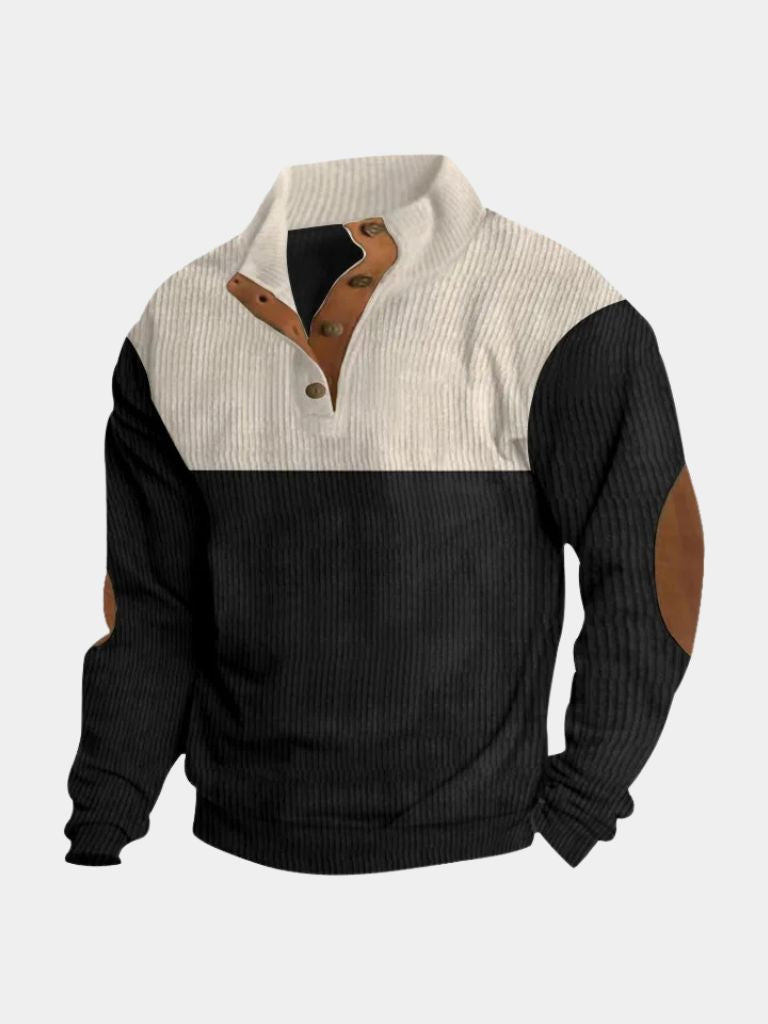 Rowen™ | Retro Polar z Wysokim Kołnierzem