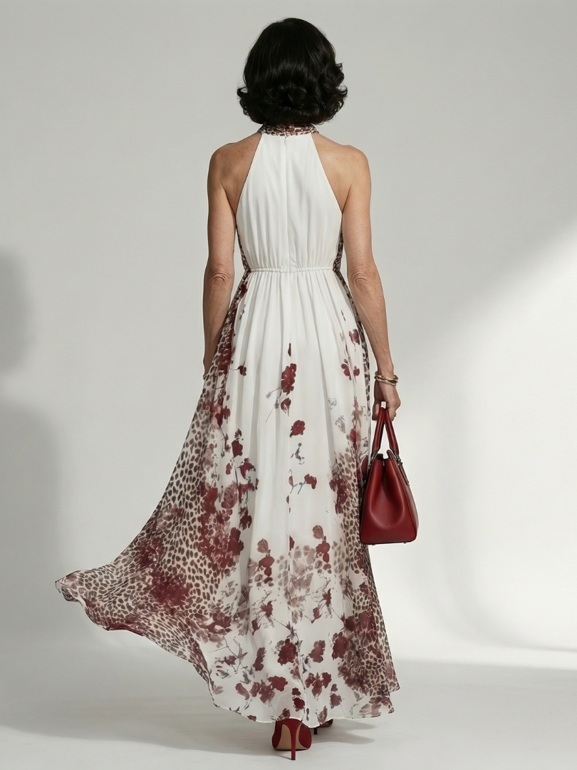 Grażyna | Robe Maxi Plissée