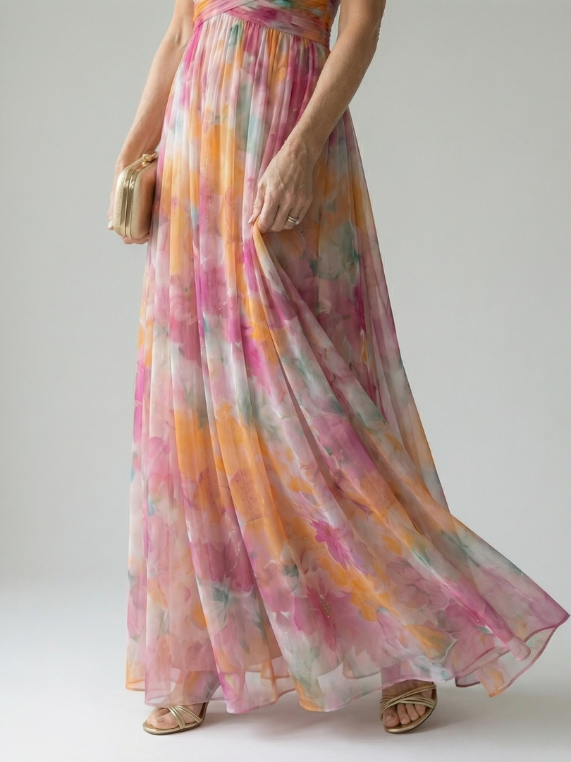 Irena | Robe Maxi Croisée