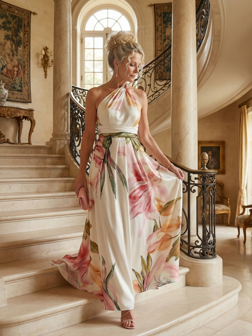Emilia | Robe Maxi Fleurie