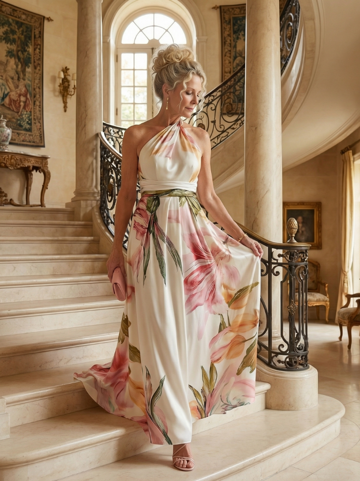 Emilia | Robe Maxi Fleurie