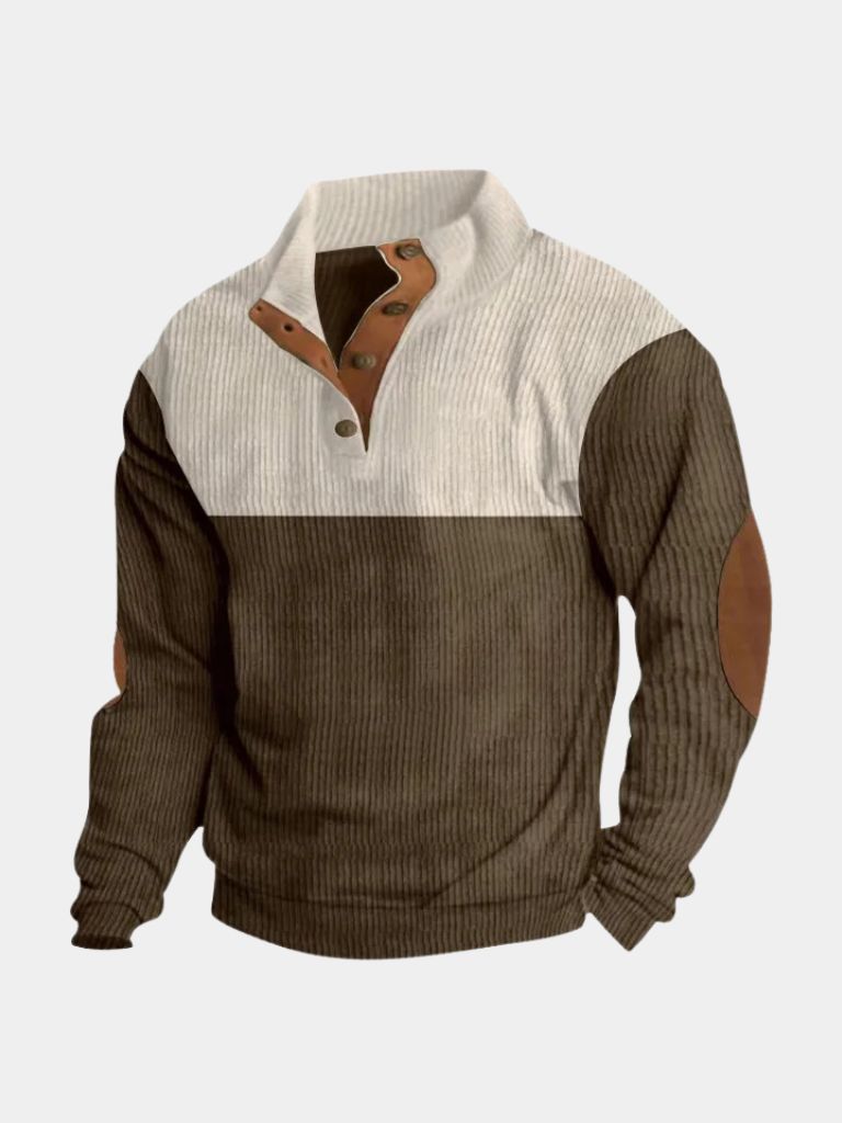 Rowen™ | Retro Polar z Wysokim Kołnierzem