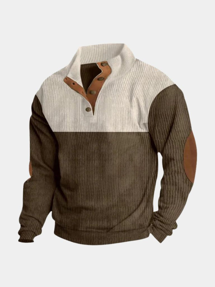 Rowen™ | Retro Polar z Wysokim Kołnierzem