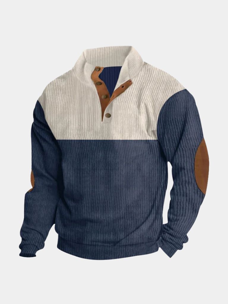 Rowen™ | Retro Polar z Wysokim Kołnierzem