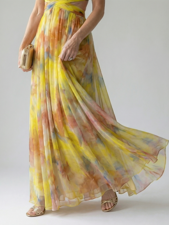 Irena | Robe Maxi Croisée