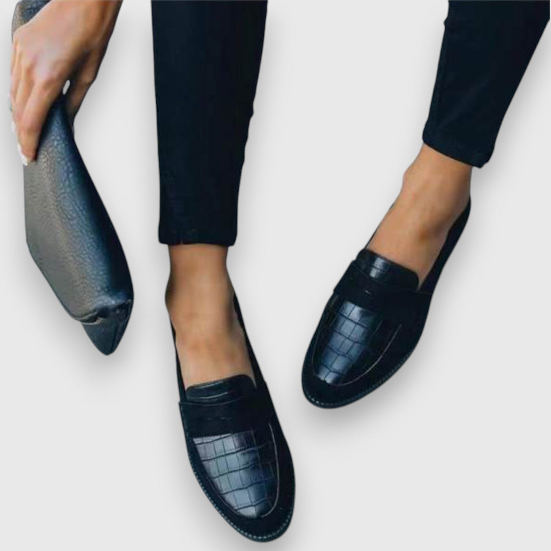 Sara | Mocassins Croco