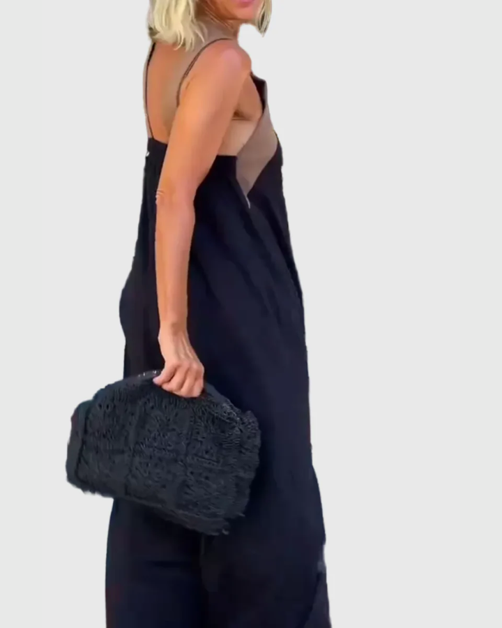 Maëlys | Robe Maxi Dos Nu Élégante