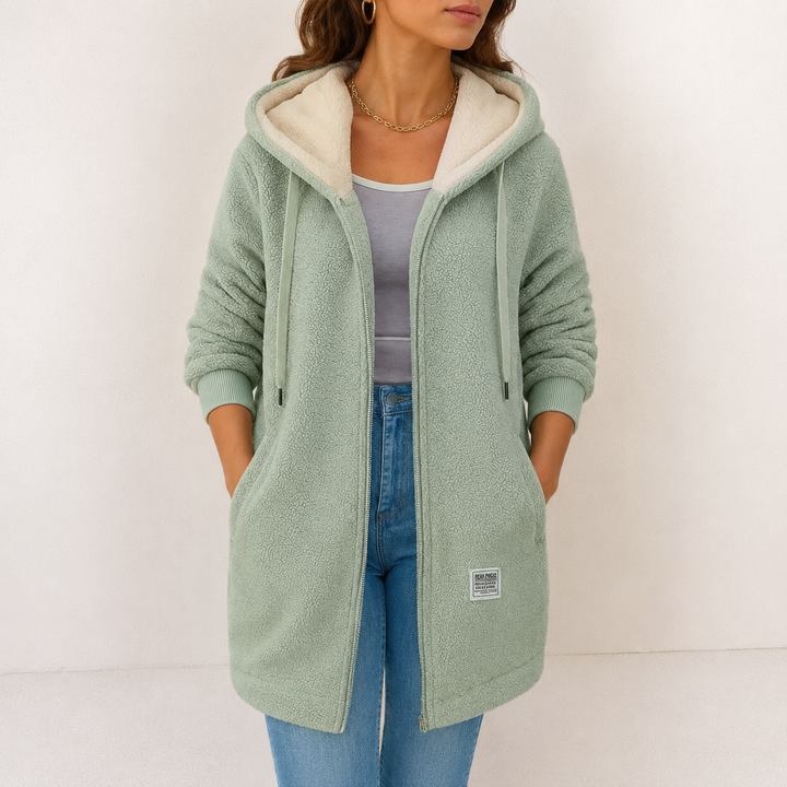 Wendy | Veste en Fleece Douillette avec Capuche