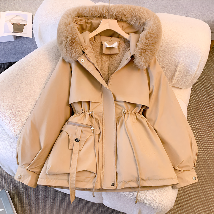 Mika | Manteau d'Hiver Élégant en Duvet