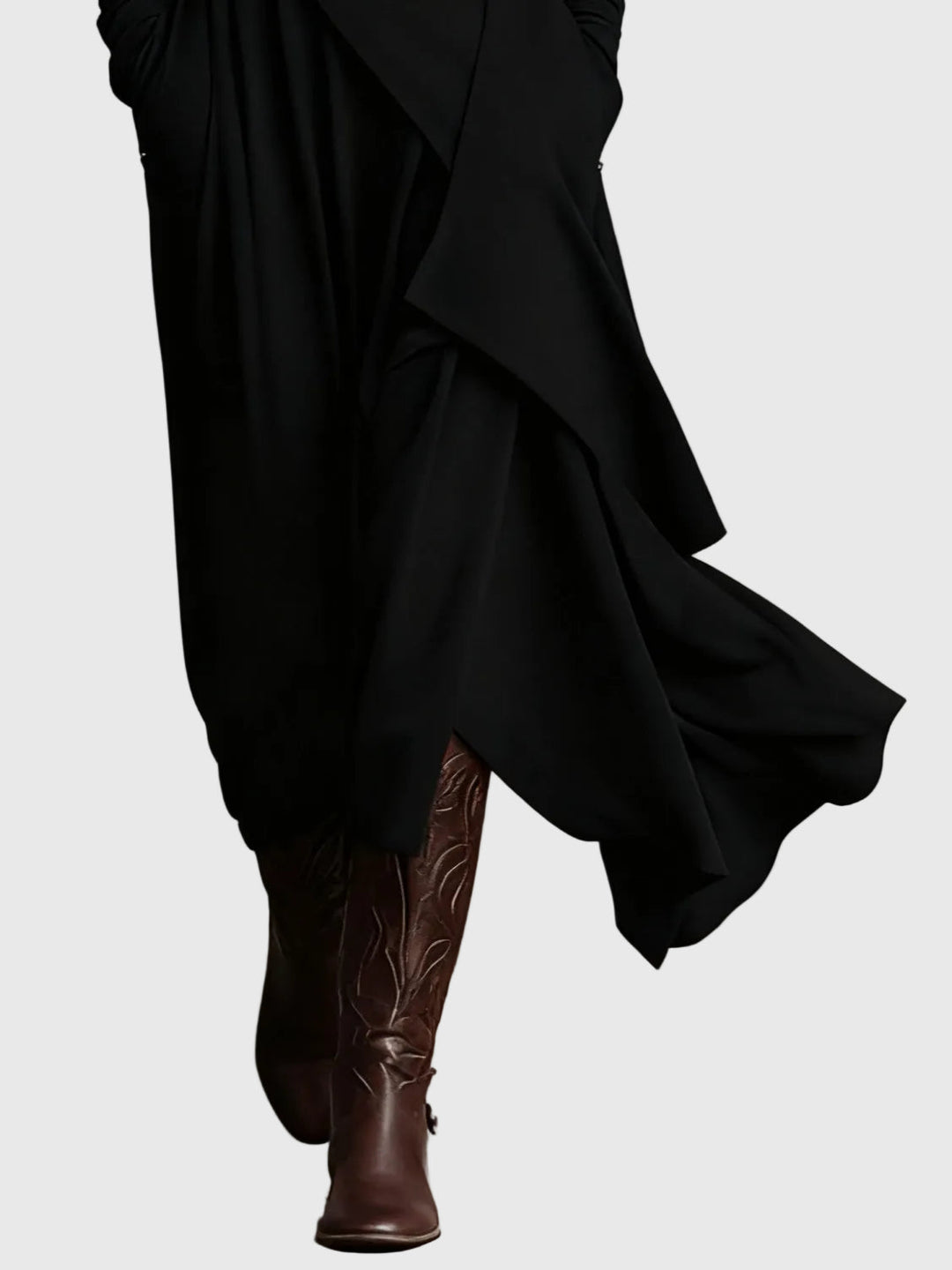 Isabeau | Robe Maxi Drapée Élégance
