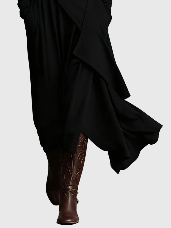Isabeau | Robe Maxi Drapée Élégance
