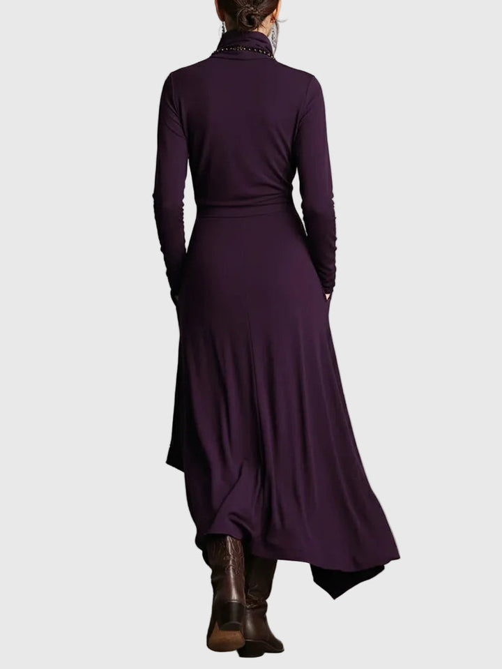 Isabeau | Robe Maxi Drapée Élégance
