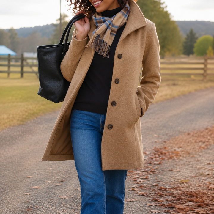 Audrey | Manteau Classique en Laine