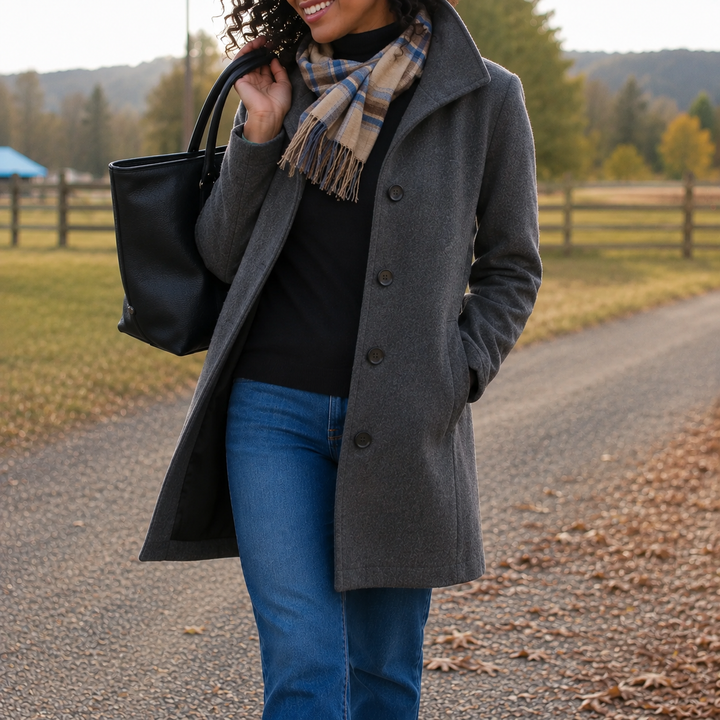 Audrey | Manteau Classique en Laine