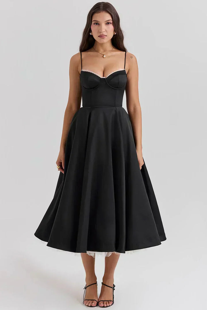Arielle | Robe Midi Luxueuse