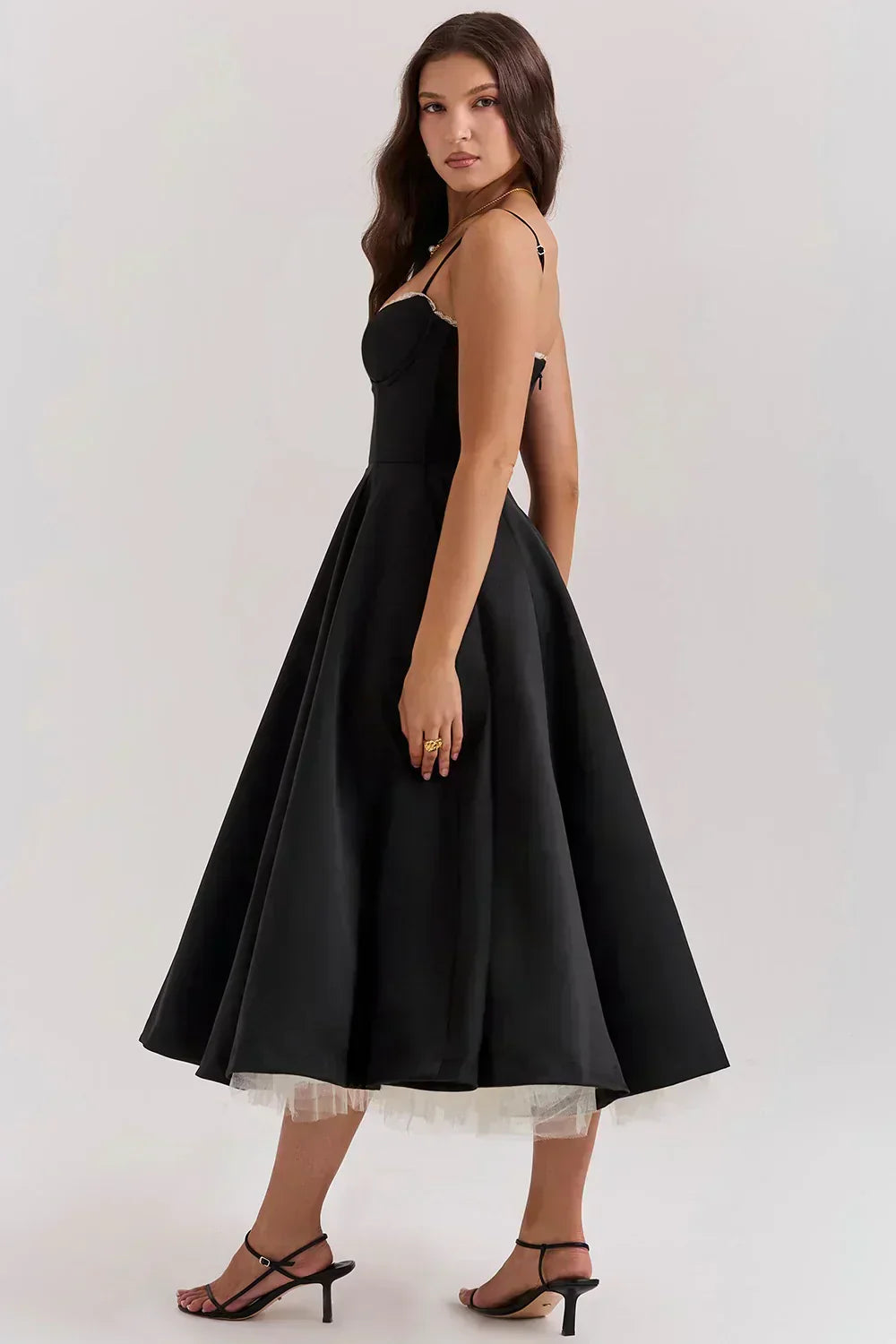 Arielle | Robe Midi Luxueuse