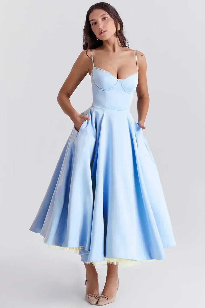 Arielle | Robe Midi Luxueuse