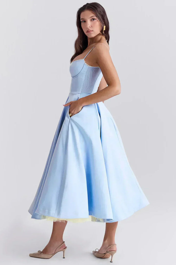 Arielle | Robe Midi Luxueuse
