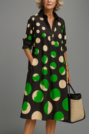 Laura | Robe midi élégante