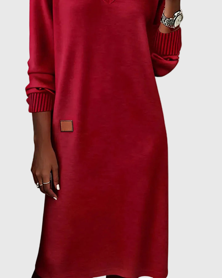 Camélia | Robe Maxi Minimaliste Chic