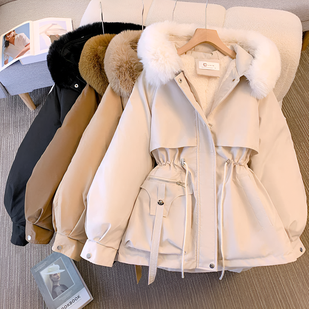 Mika | Manteau d'Hiver Élégant en Duvet