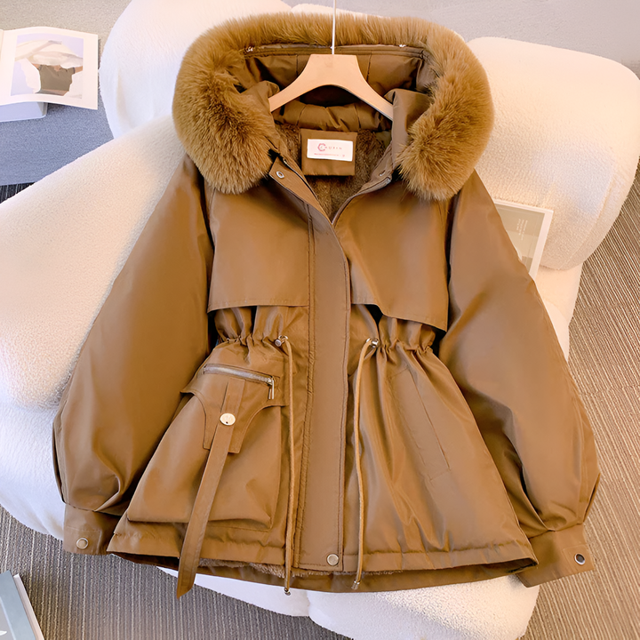 Mika | Manteau d'Hiver Élégant en Duvet