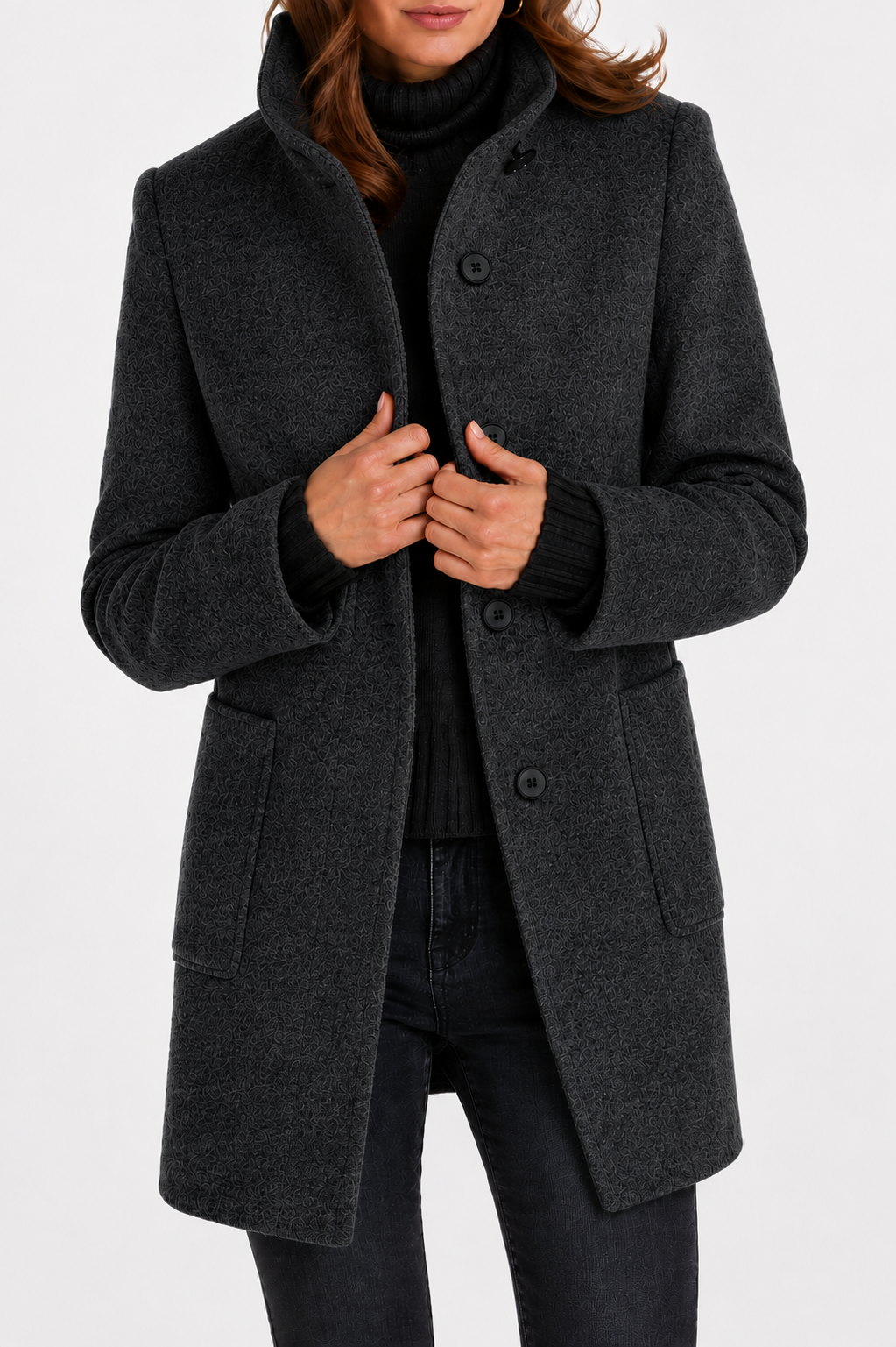 Janet | Manteau Classique en Laine
