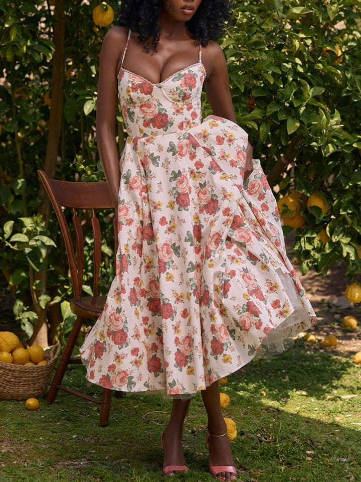 Arielle | Robe Midi Luxueuse