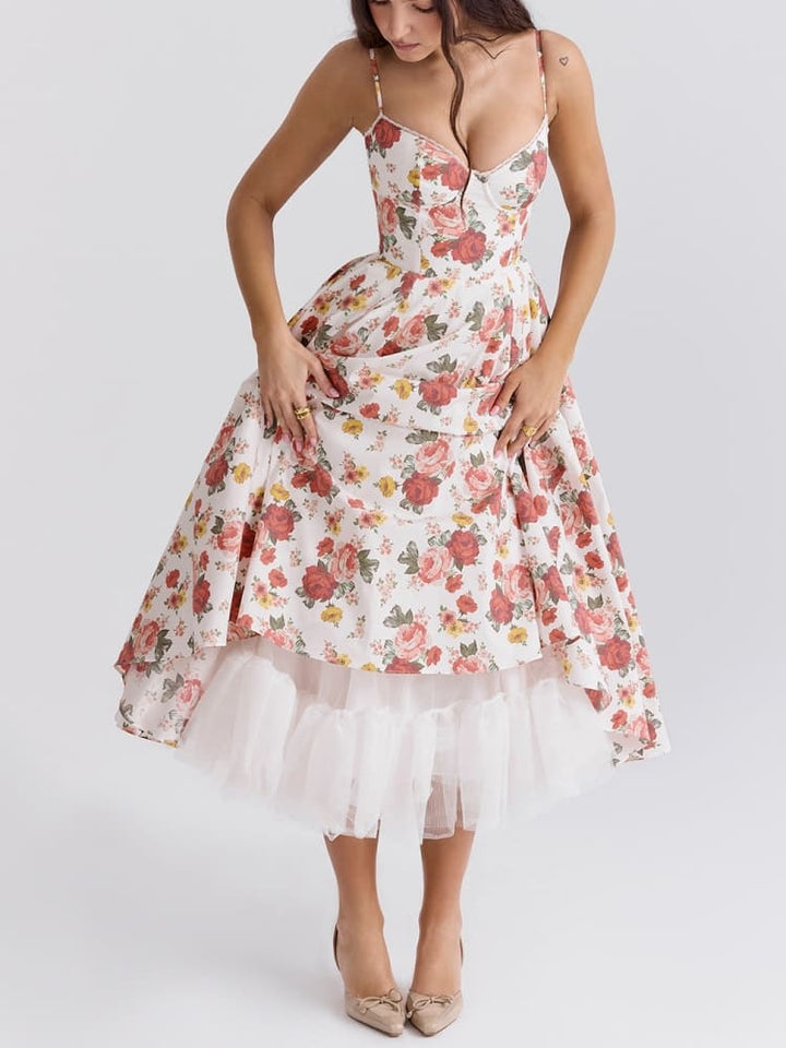 Arielle | Robe Midi Luxueuse