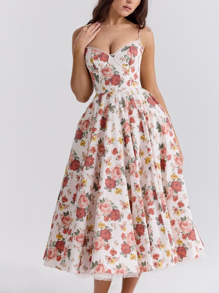 Arielle | Robe Midi Luxueuse