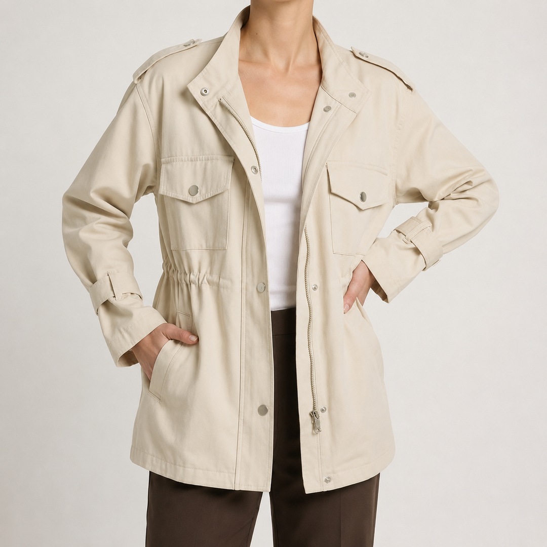 Meredith | Manteau en Laine Mélangée