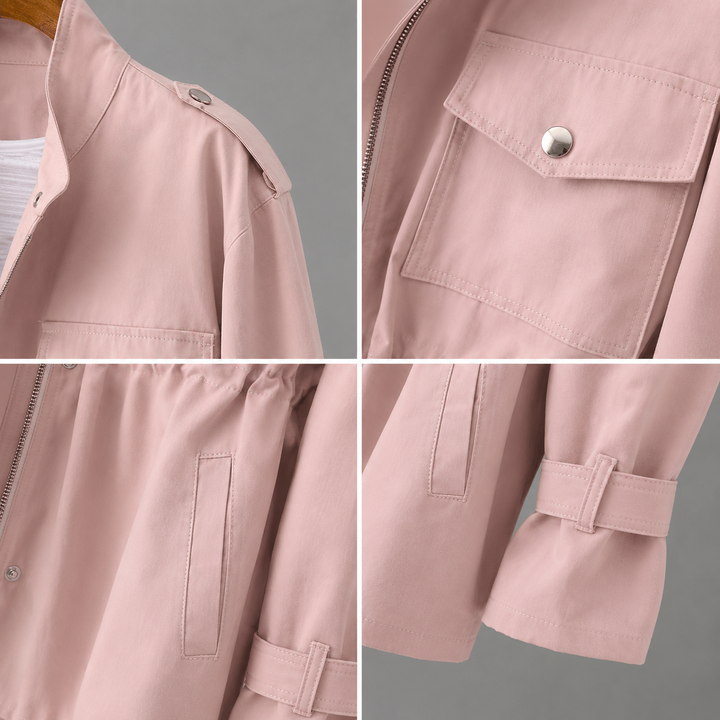 Meredith | Manteau en Laine Mélangée