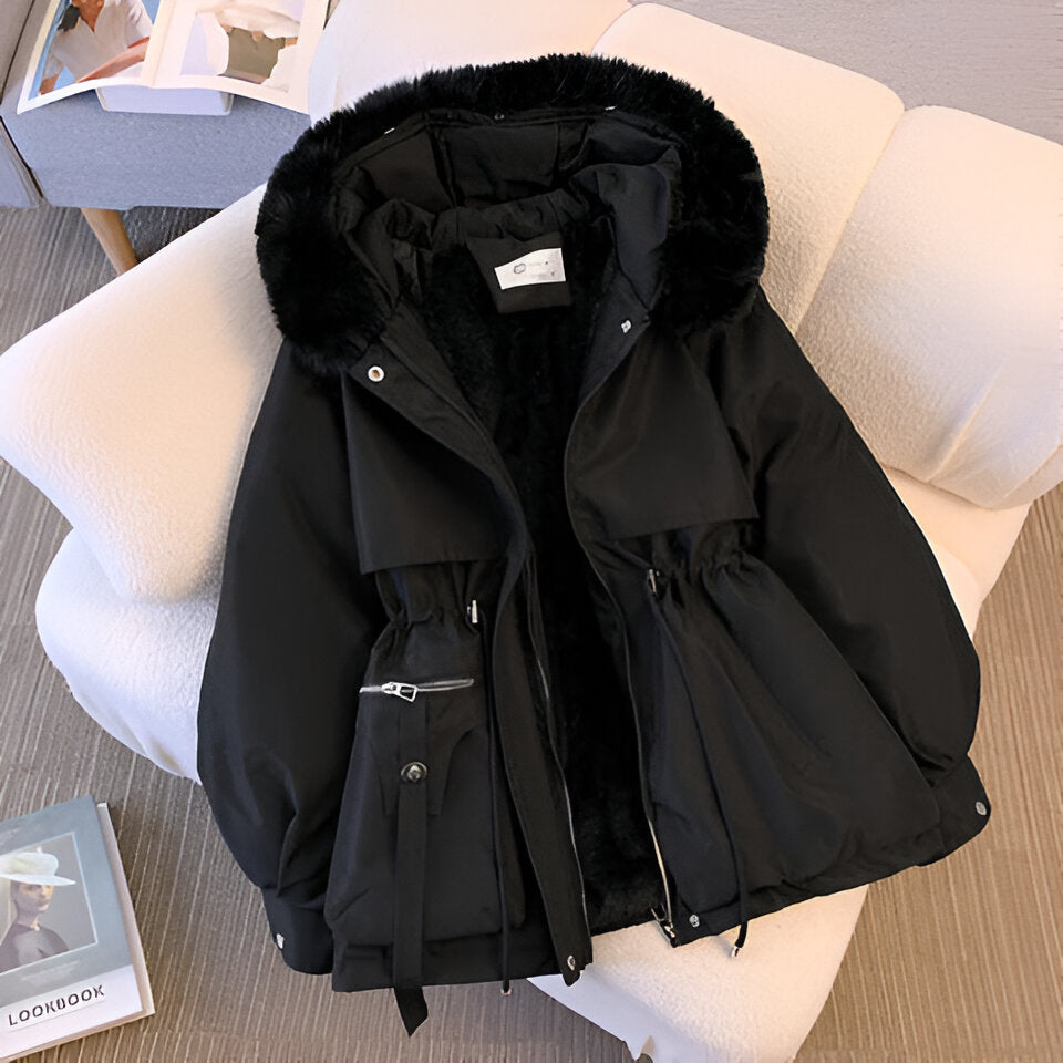 Mika | Manteau d'Hiver Élégant en Duvet